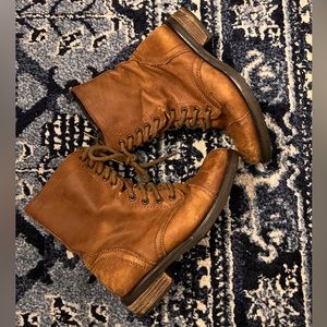 Steve Madden Lace Up Leather Boot